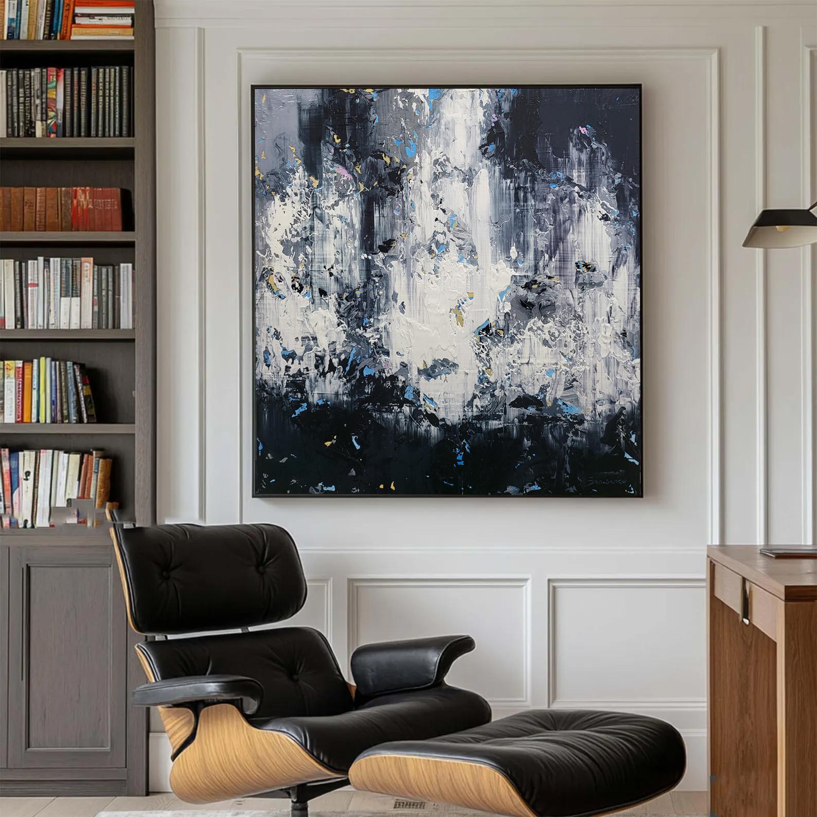 Zusammenfassung 2537 – Painting von Alex Senchenko