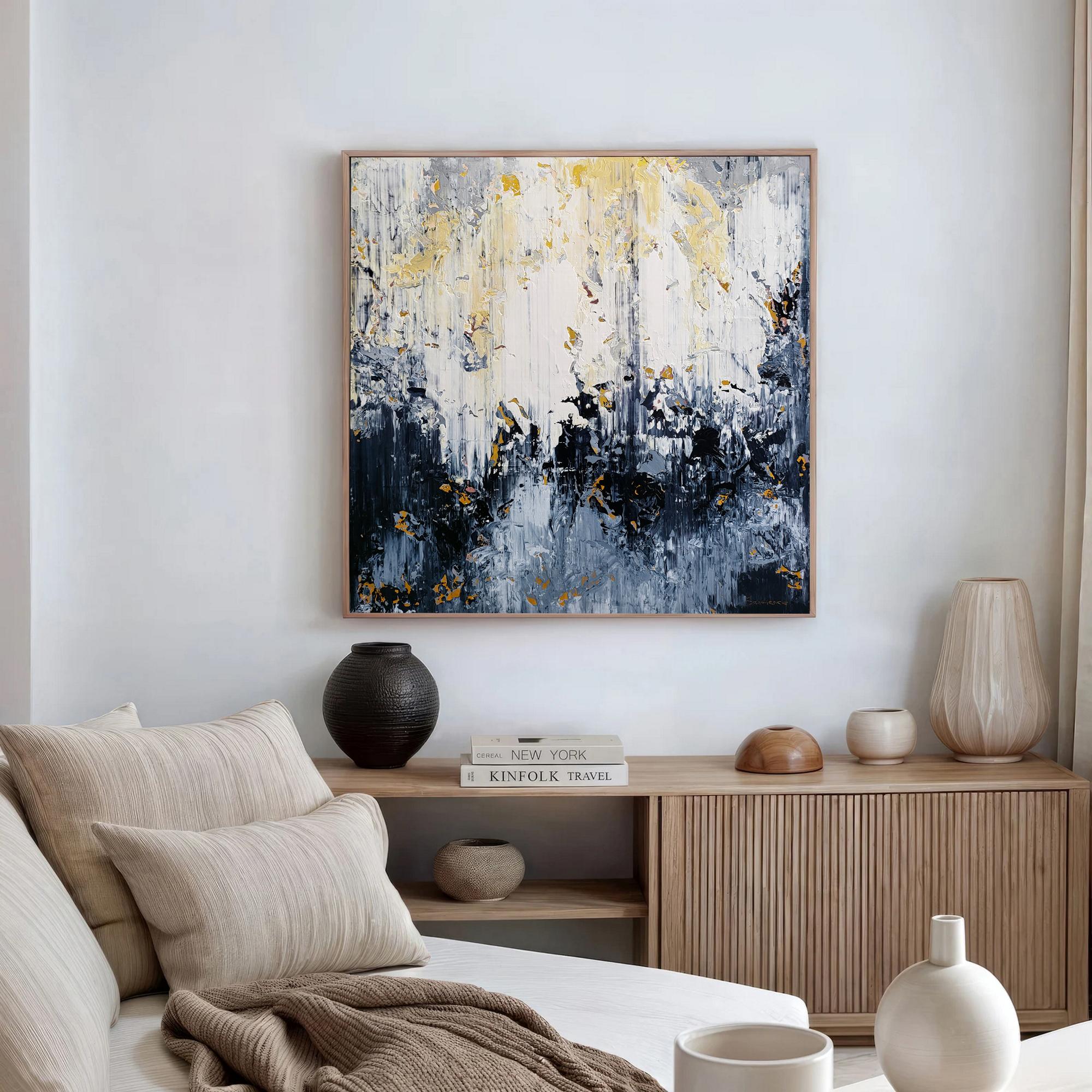 Abstract 2538 - Painting by Alex Senchenko