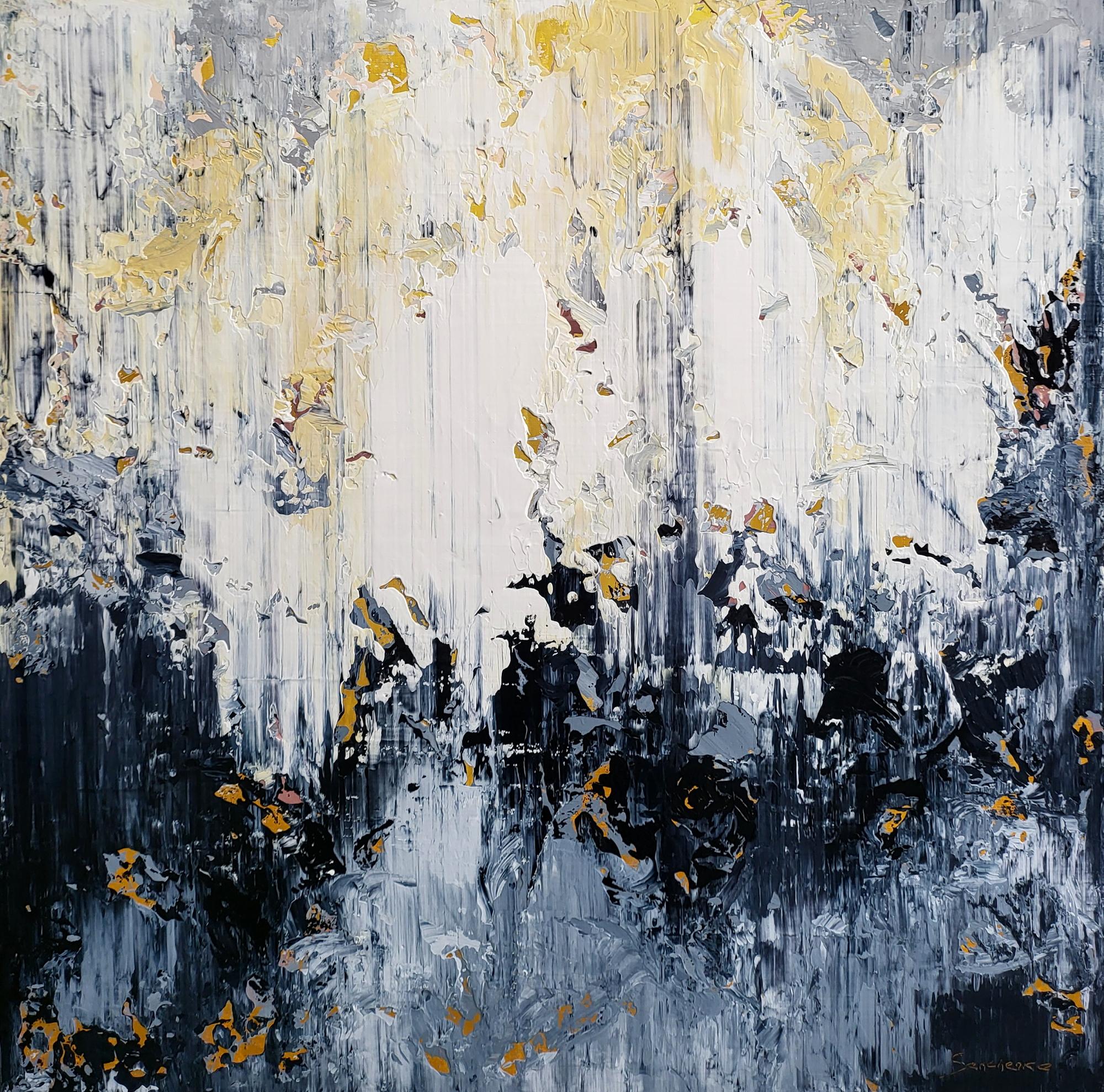 Alex Senchenko Landscape Painting - Abstract 2538