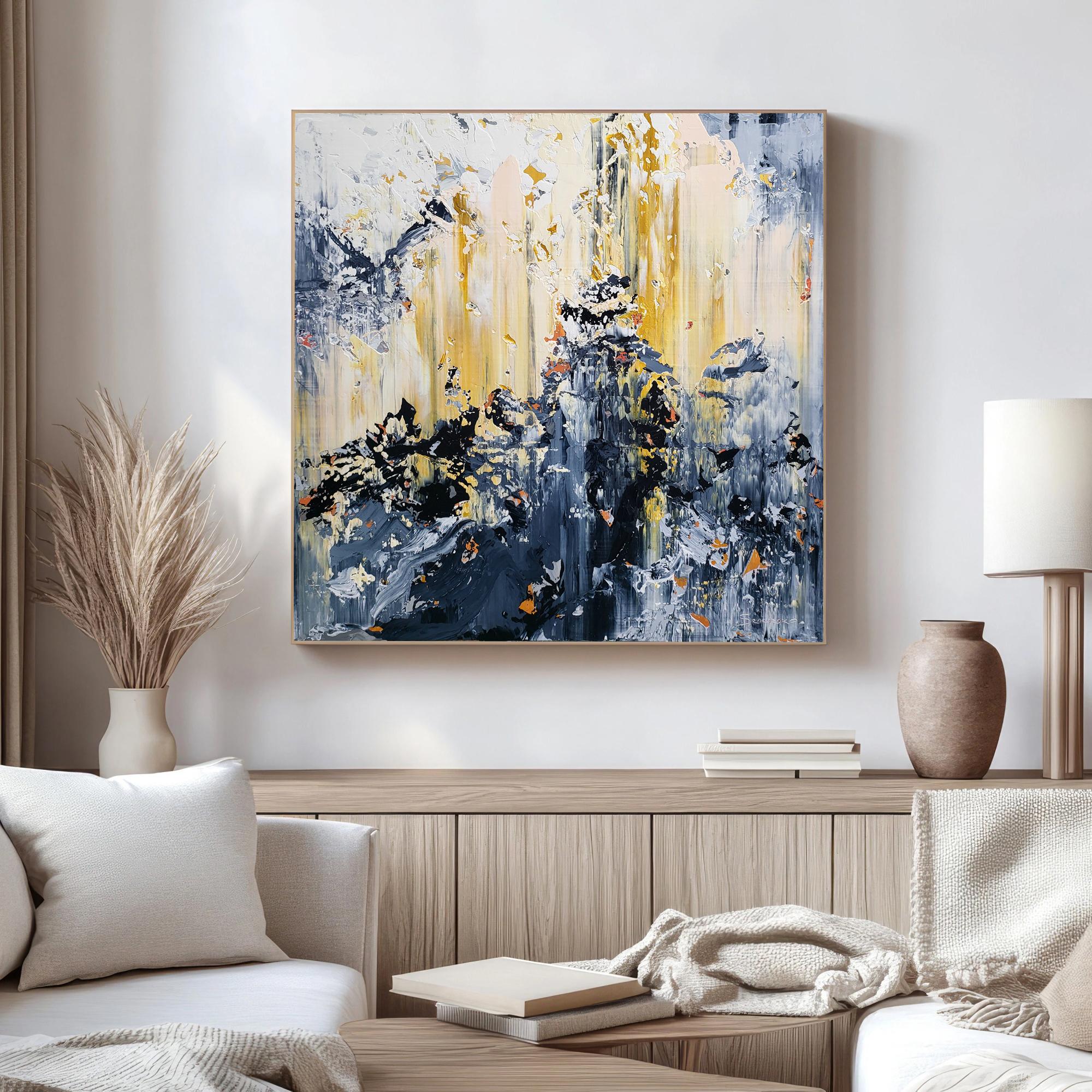 Zusammenfassung 2541 – Painting von Alex Senchenko
