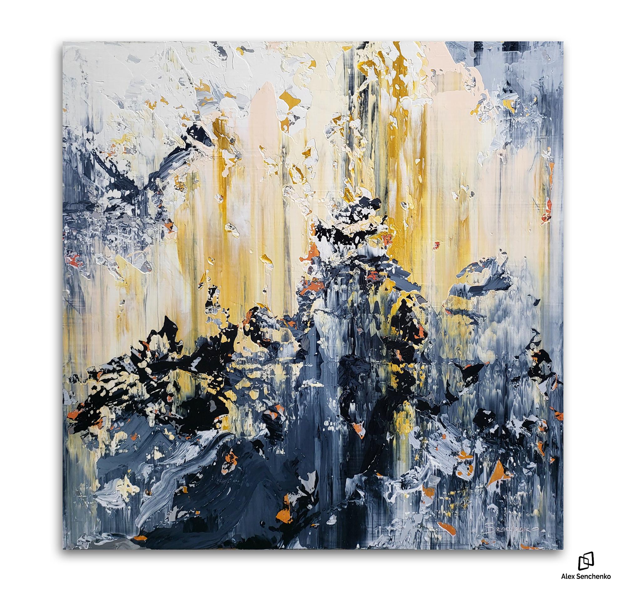 Zusammenfassung 2541 (Abstrakt), Painting, von Alex Senchenko