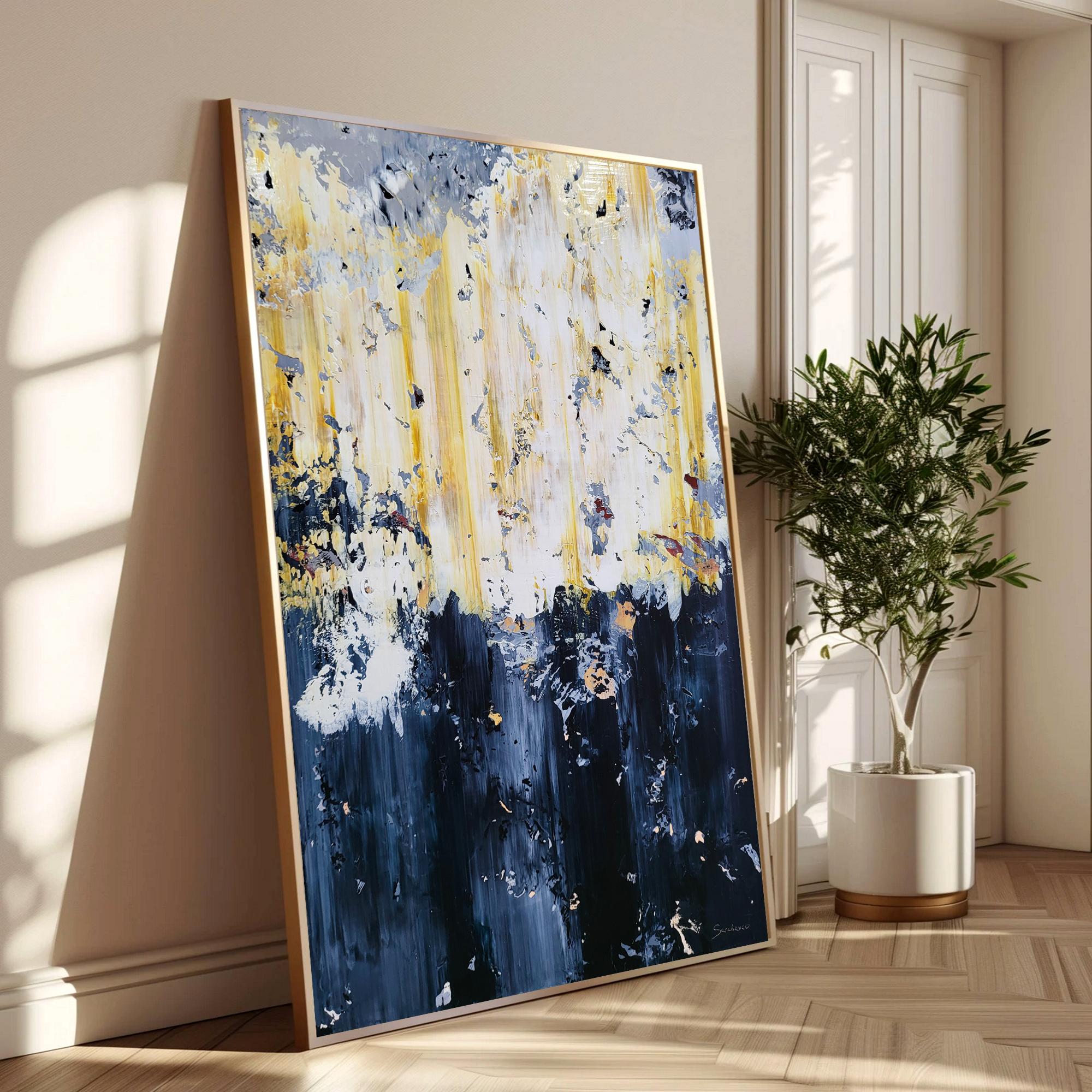 Abstract 2542 - Painting by Alex Senchenko