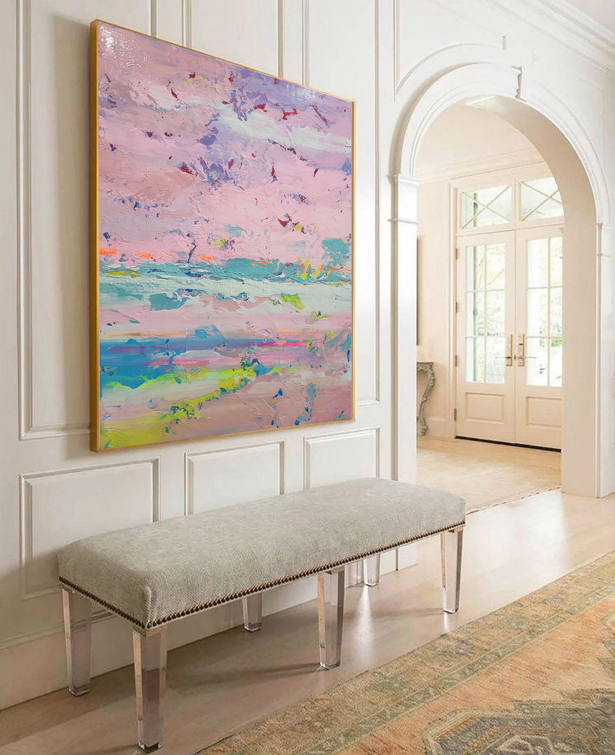 Abstract 2548 - Painting by Alex Senchenko