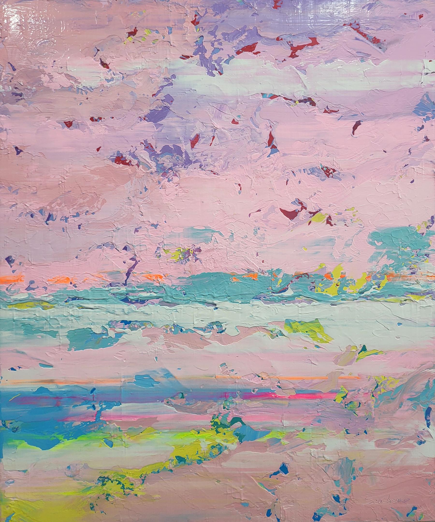 Alex Senchenko Abstract Painting - Abstract 2548