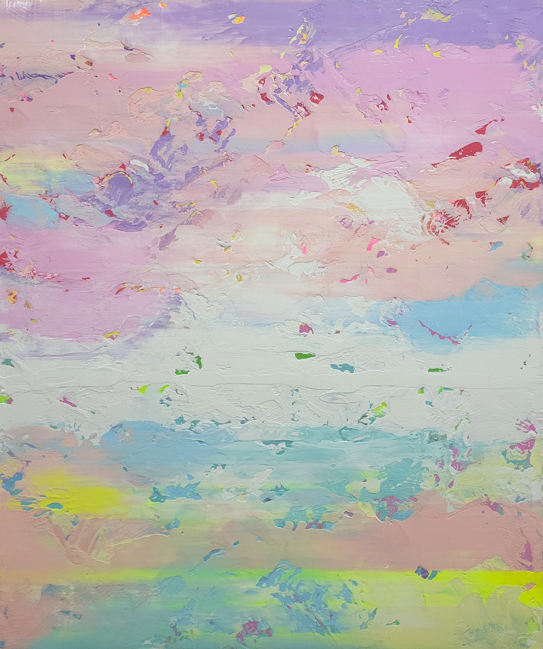 Alex Senchenko Abstract Painting - Abstract 2550
