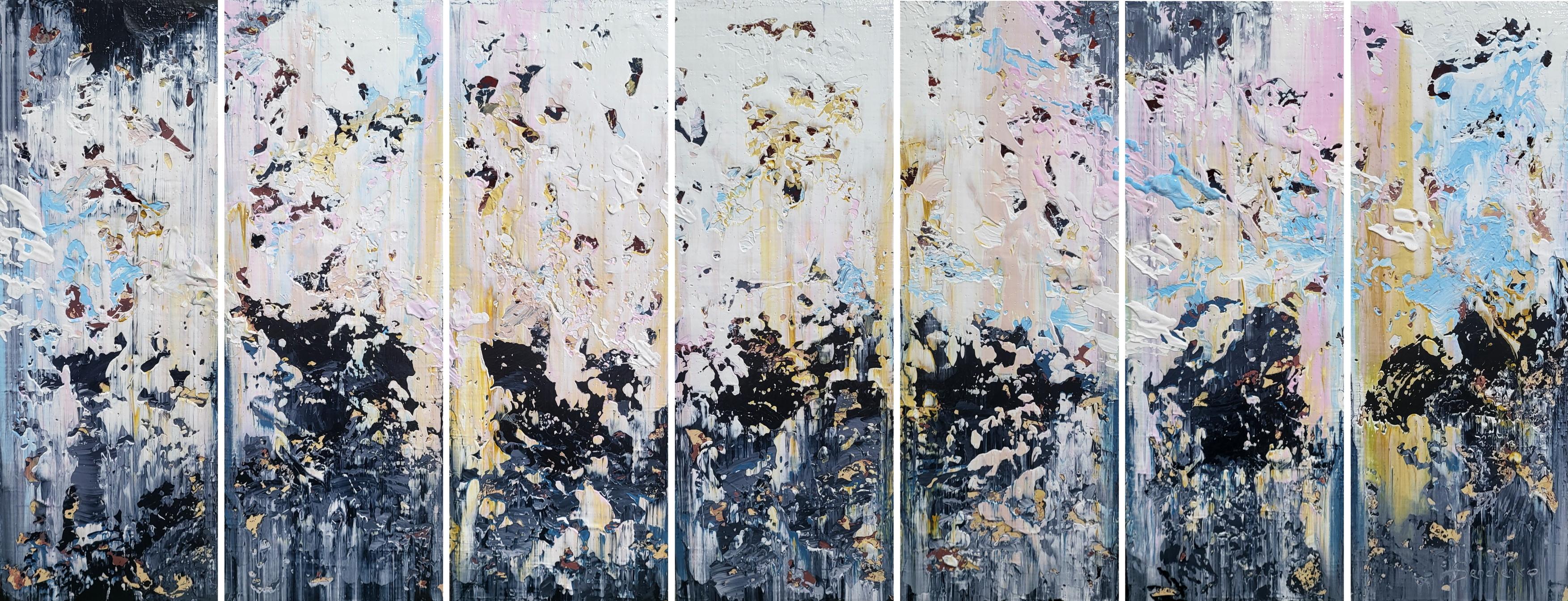 Alex Senchenko Abstract Painting - Abstract 2555