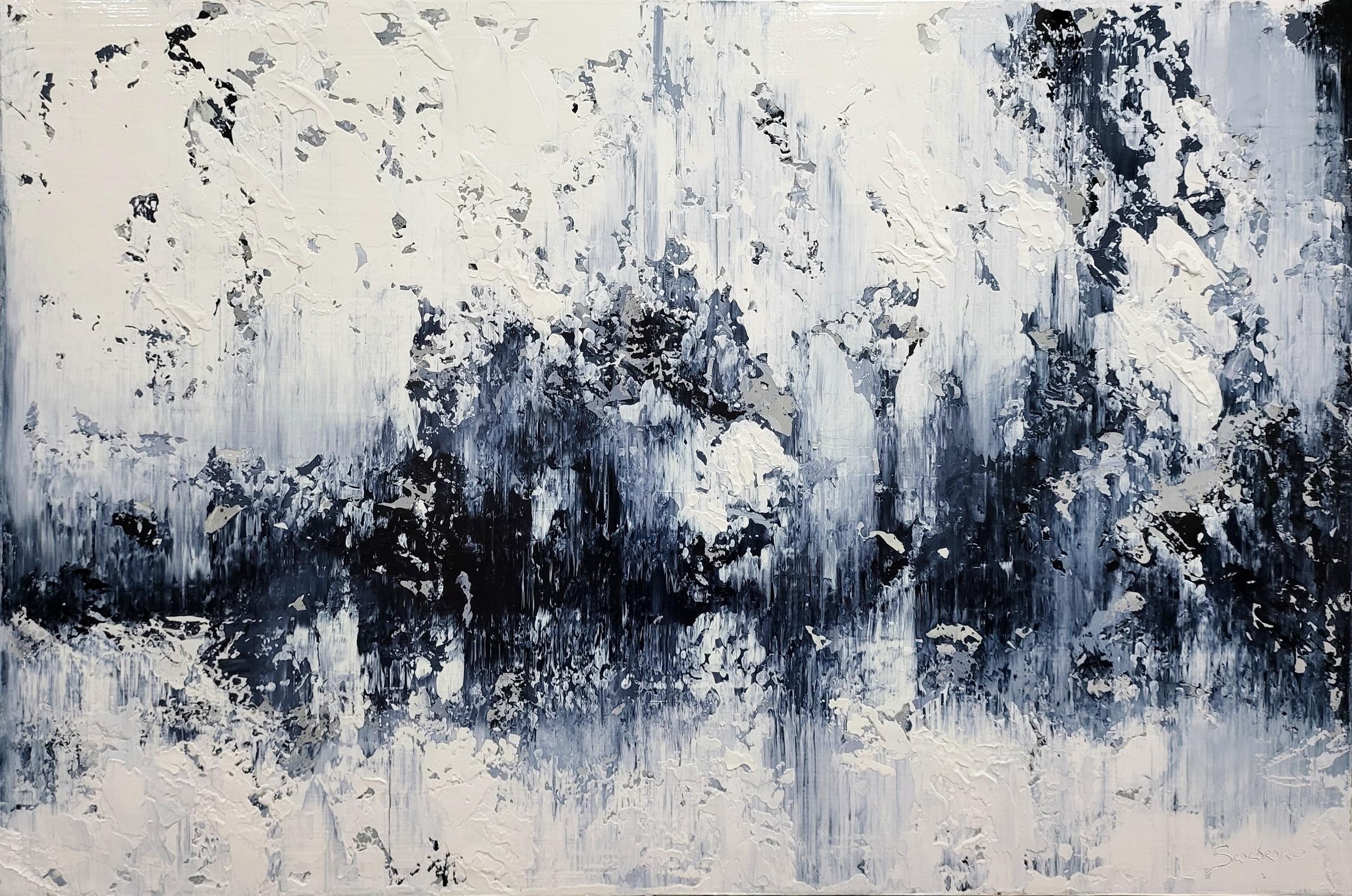 Alex Senchenko Landscape Painting - Abstract 2557