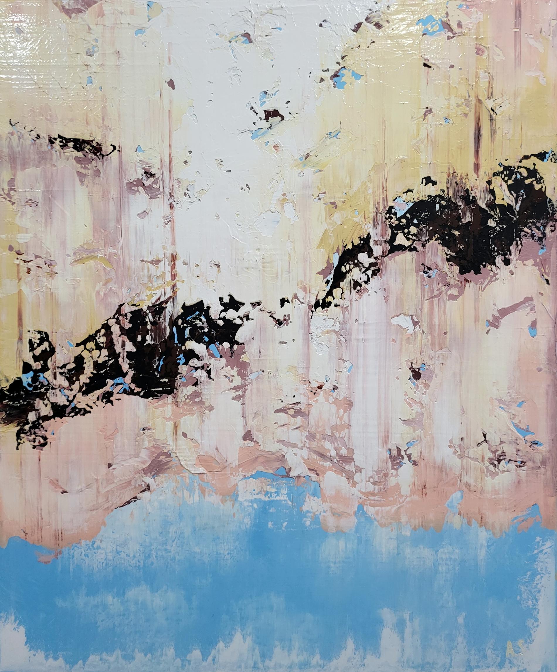 Alex Senchenko Landscape Painting - Abstract 2559