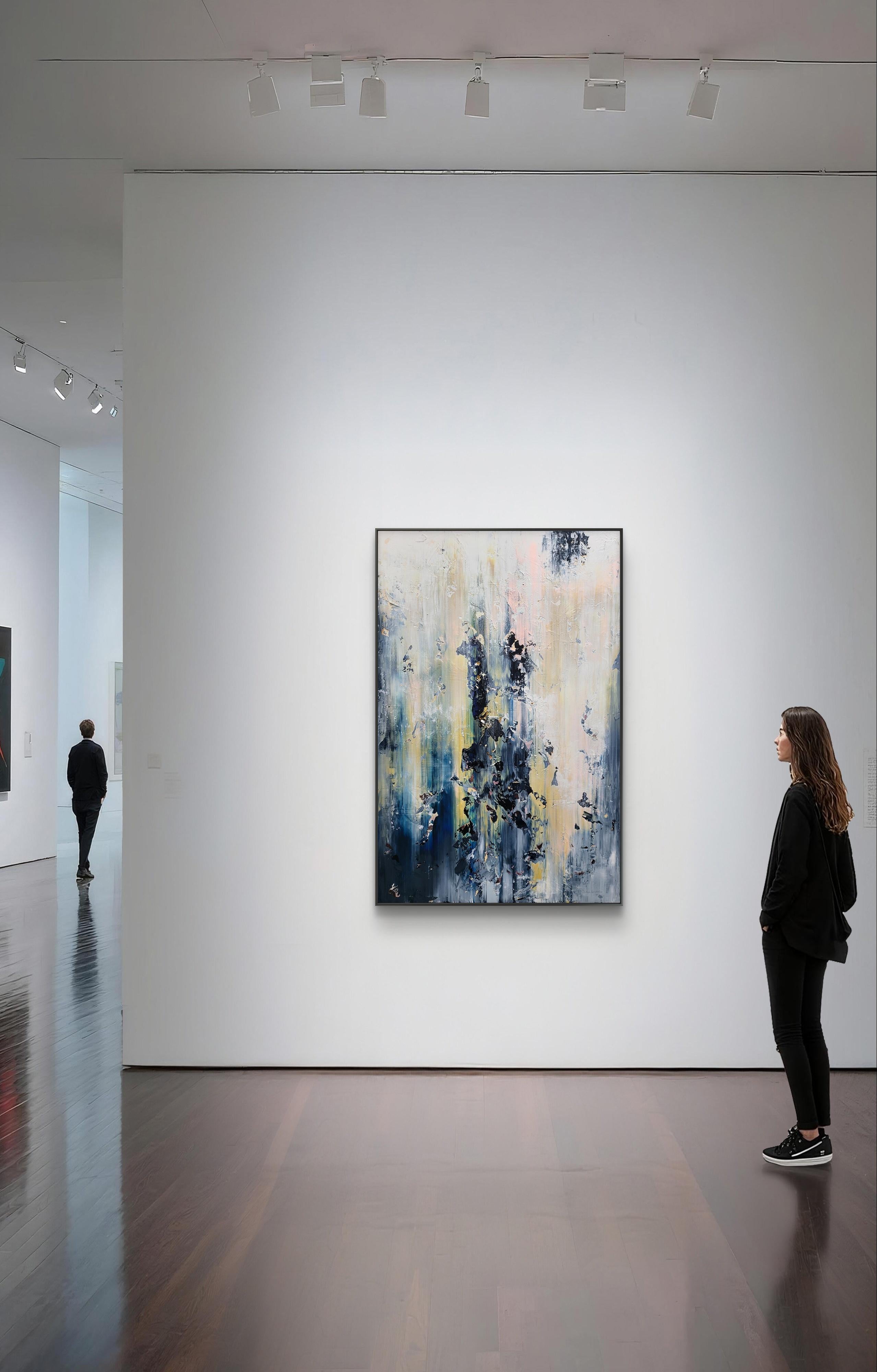 Abstract 2568 - Abstrait Painting par Alex Senchenko