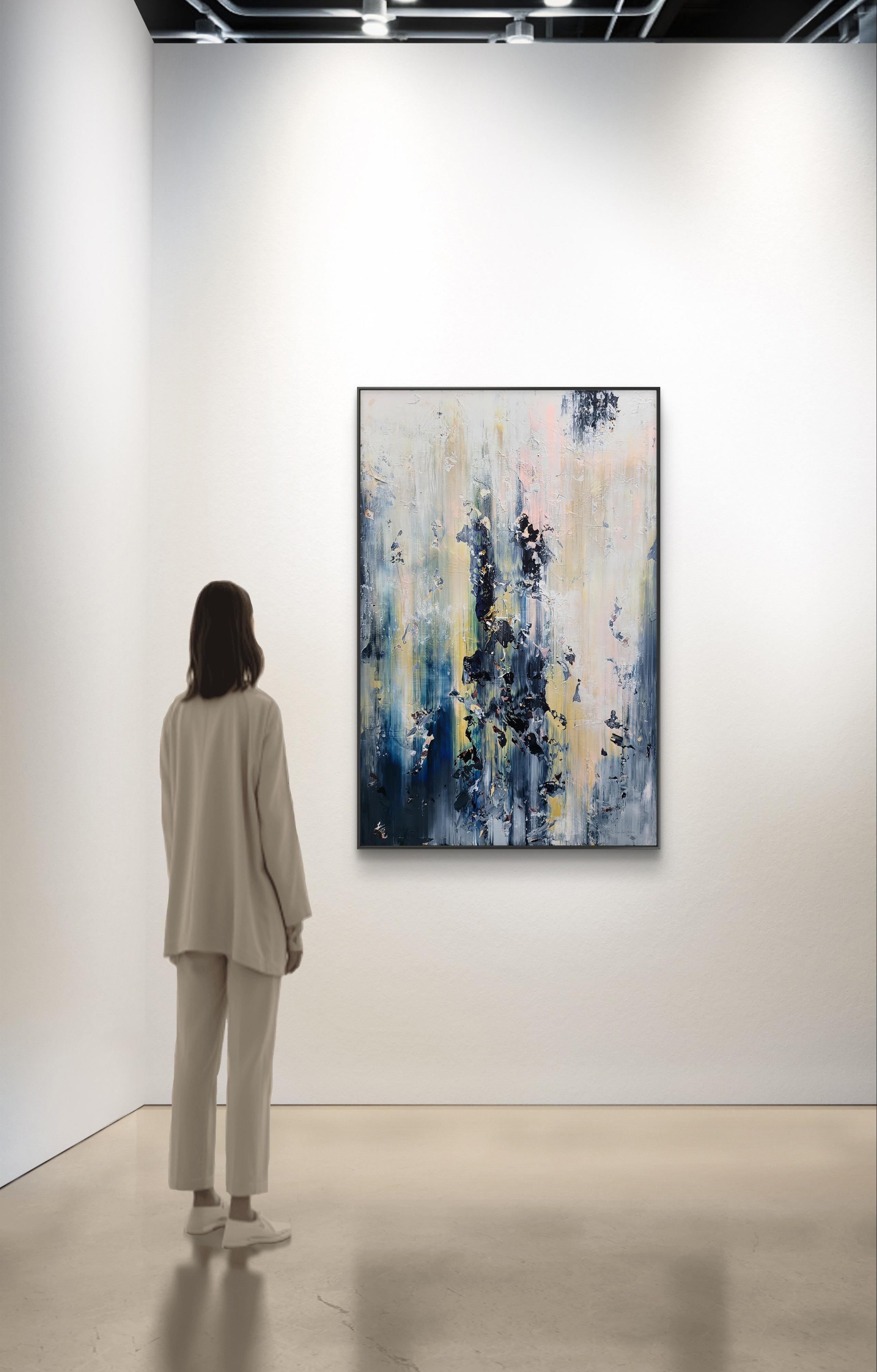 Abstract 2568 - Gris Interior Painting par Alex Senchenko