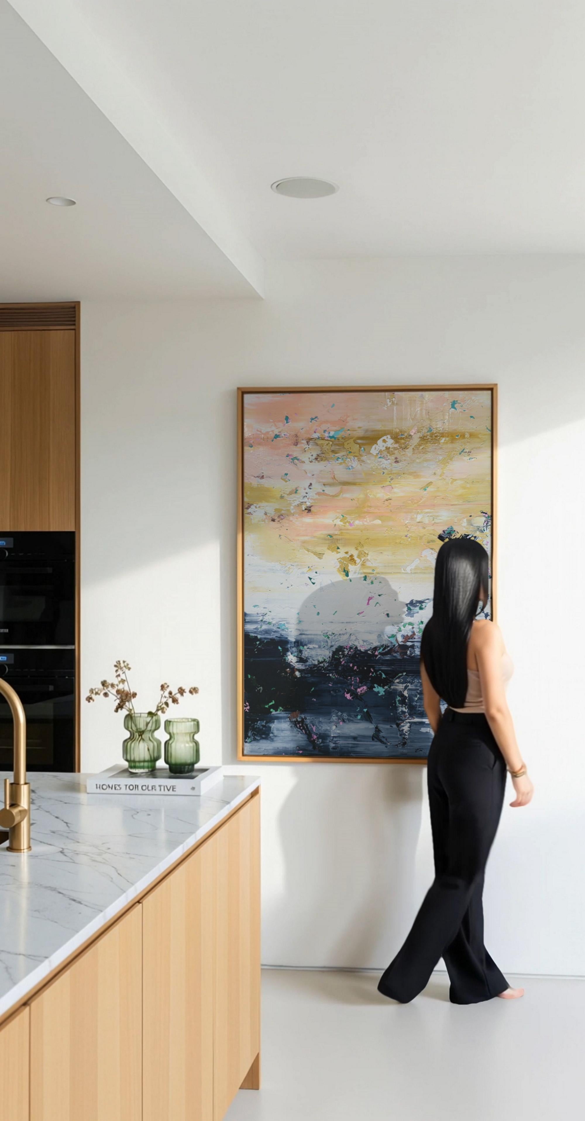 Abstract 2577 - Painting by Alex Senchenko