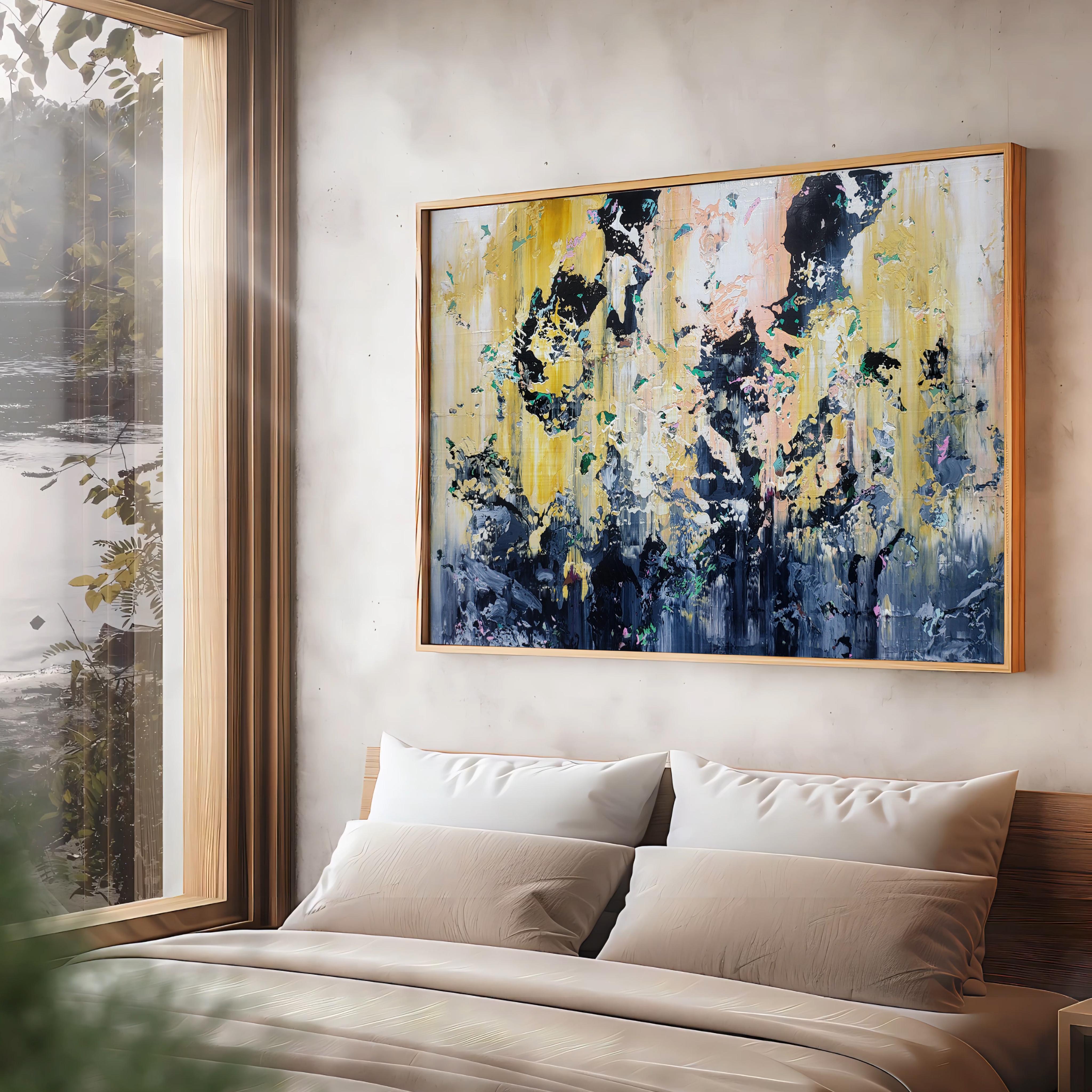 Zusammenfassung 2578 – Painting von Alex Senchenko