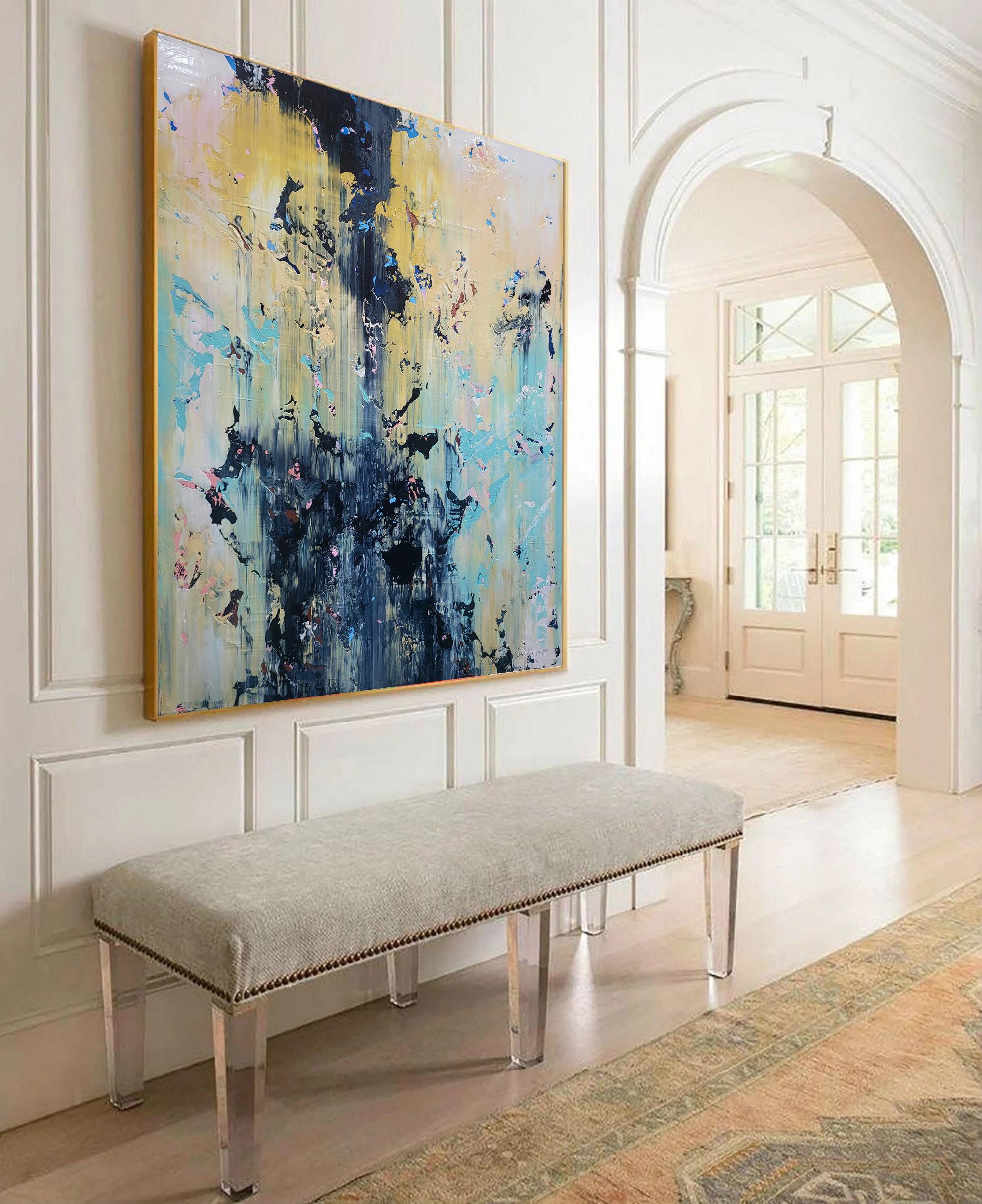 Zusammenfassung 2580 (Abstrakt), Painting, von Alex Senchenko