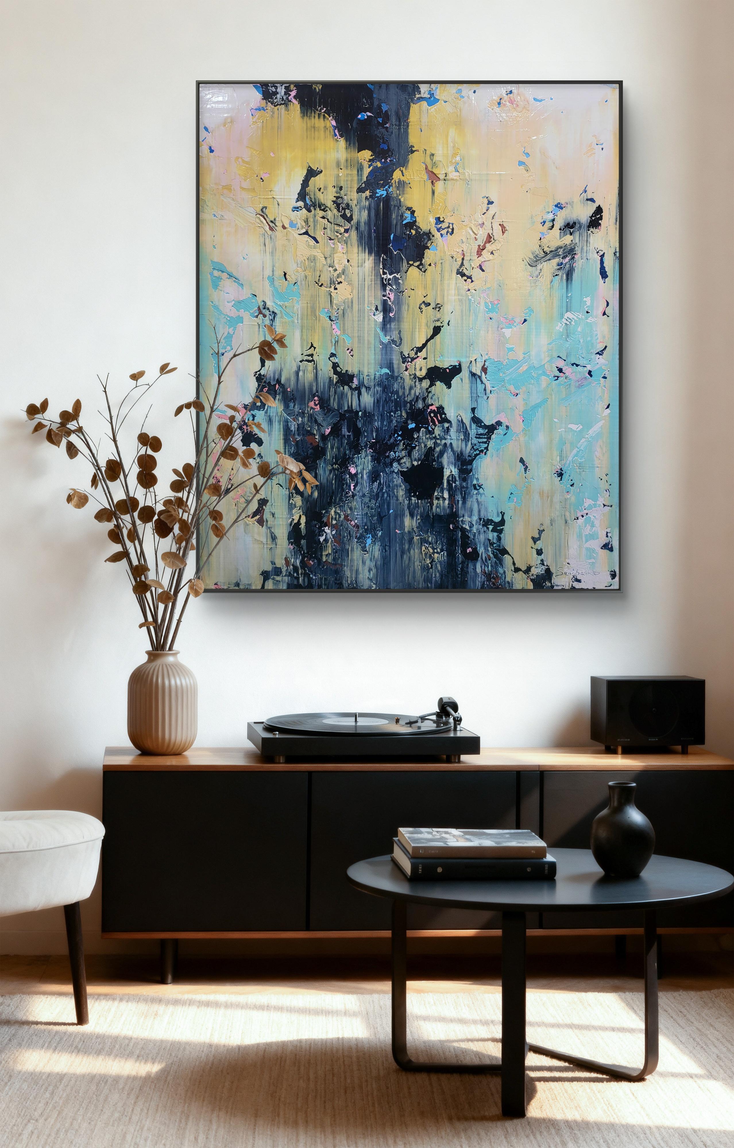 Zusammenfassung 2580 (Grau), Interior Painting, von Alex Senchenko