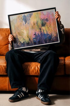 Abstract 2621 - Original Acrylic Abstract Painting - 60x42cm.