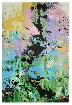 Abstract 2624 - Original Impasto Acrylic Abstract Painting