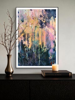 Abstract 2632 - Colorful Impasto Abstract Painting