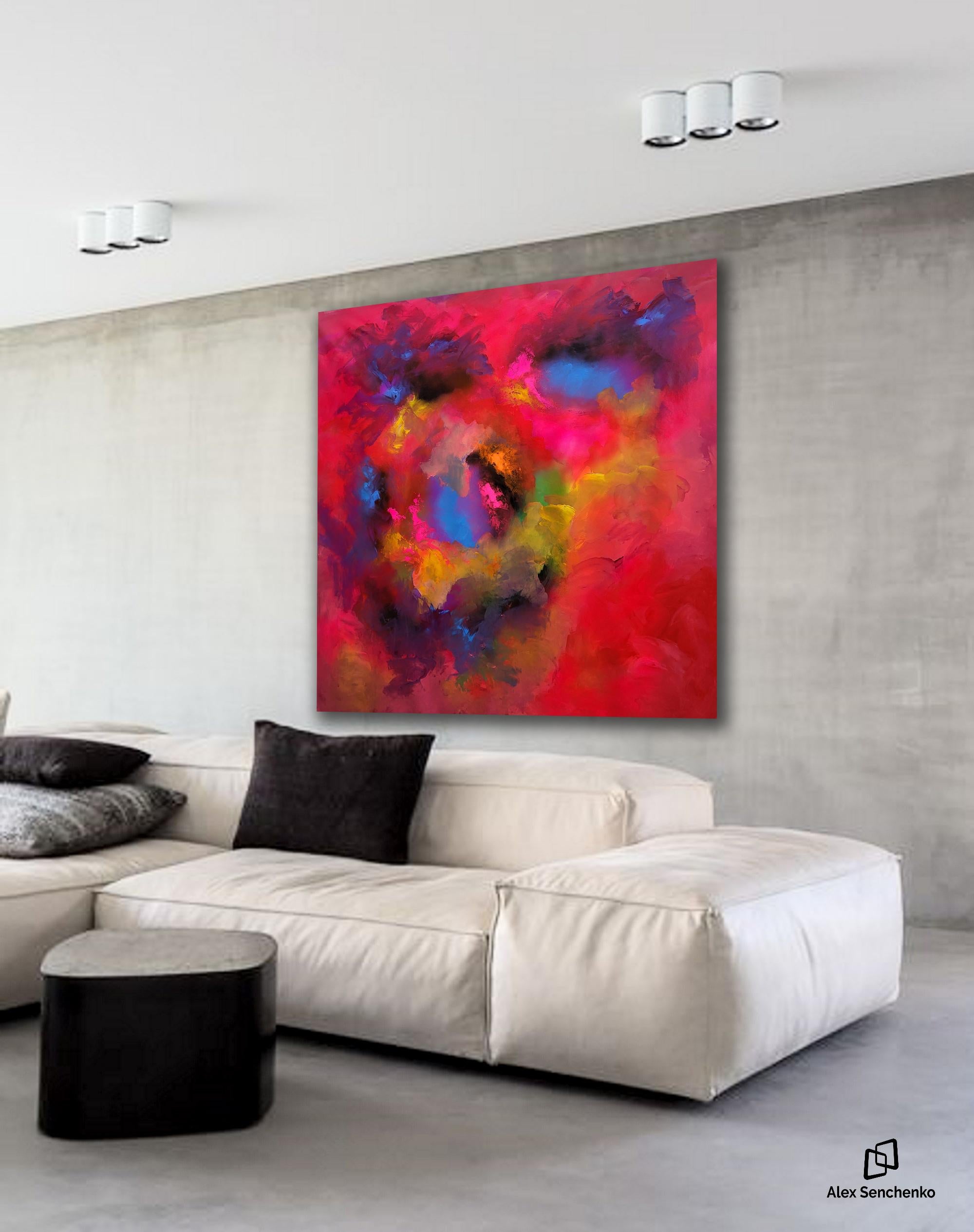 Artist : Alex Senchenko ©


Title: Abstract R 2301 .

2023


• Size of a painting: 150 x 150 cm.
• Size of canvas with borders: 170 x 170 cm.

The painting has additional 10 cm. borders around the art for convenient stretching.
Additional borders of