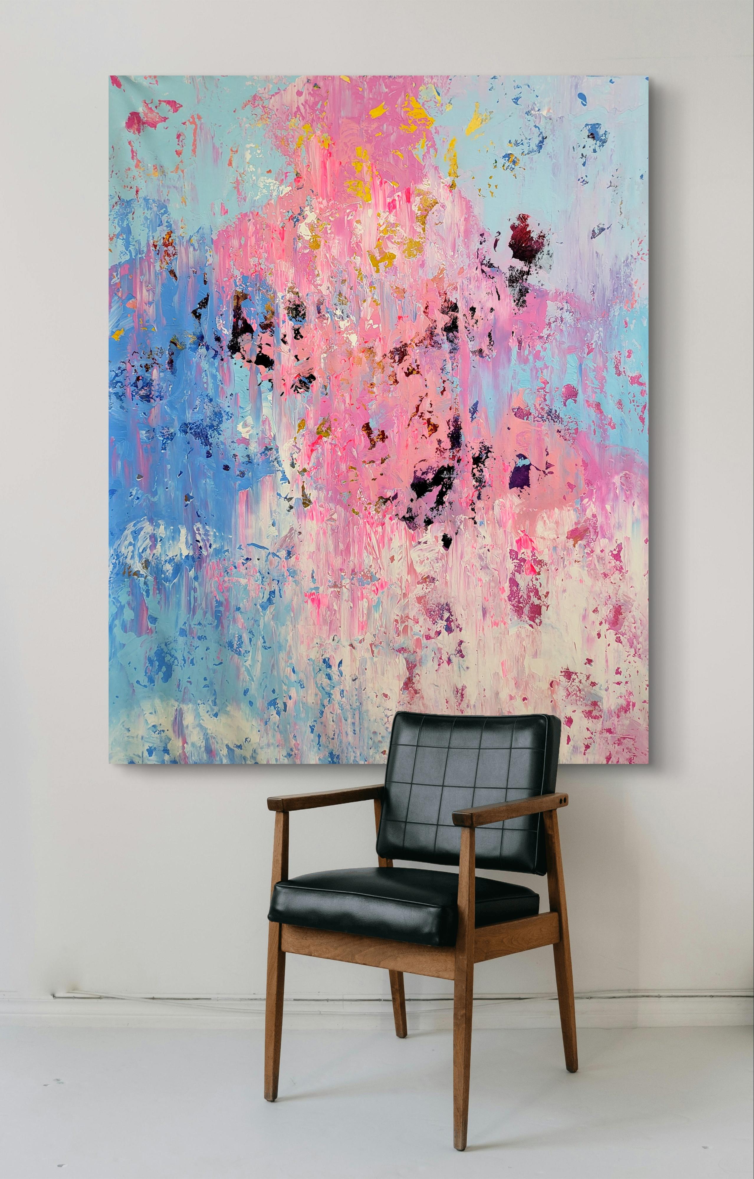 Résumé R 2402 - Abstrait Painting par Alex Senchenko