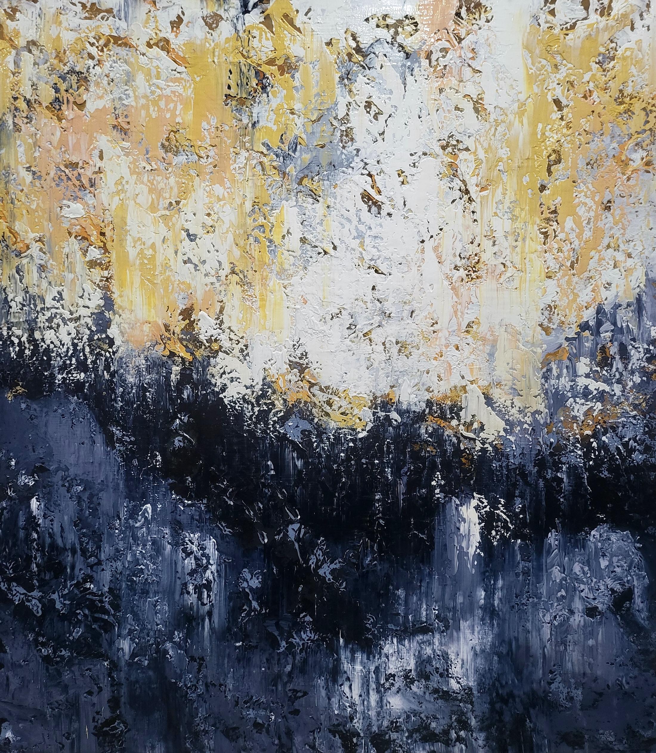 Alex Senchenko Landscape Painting - Abstract R 2416