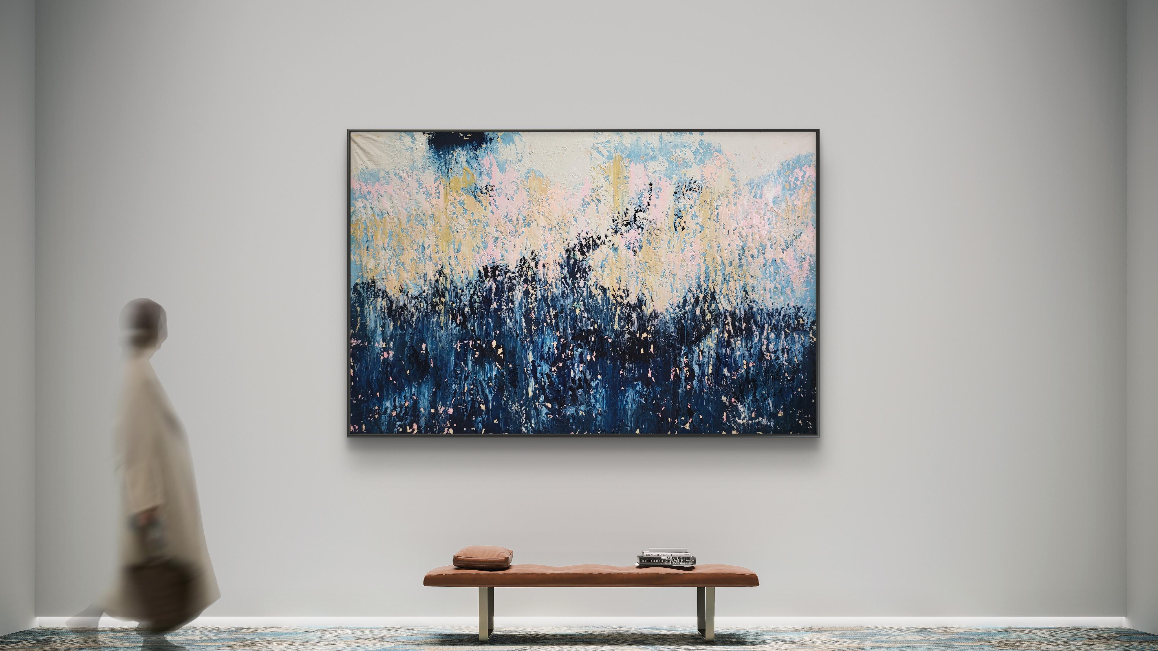 Estratto R 2504 - Abstract Painting Grigio di Alex Senchenko