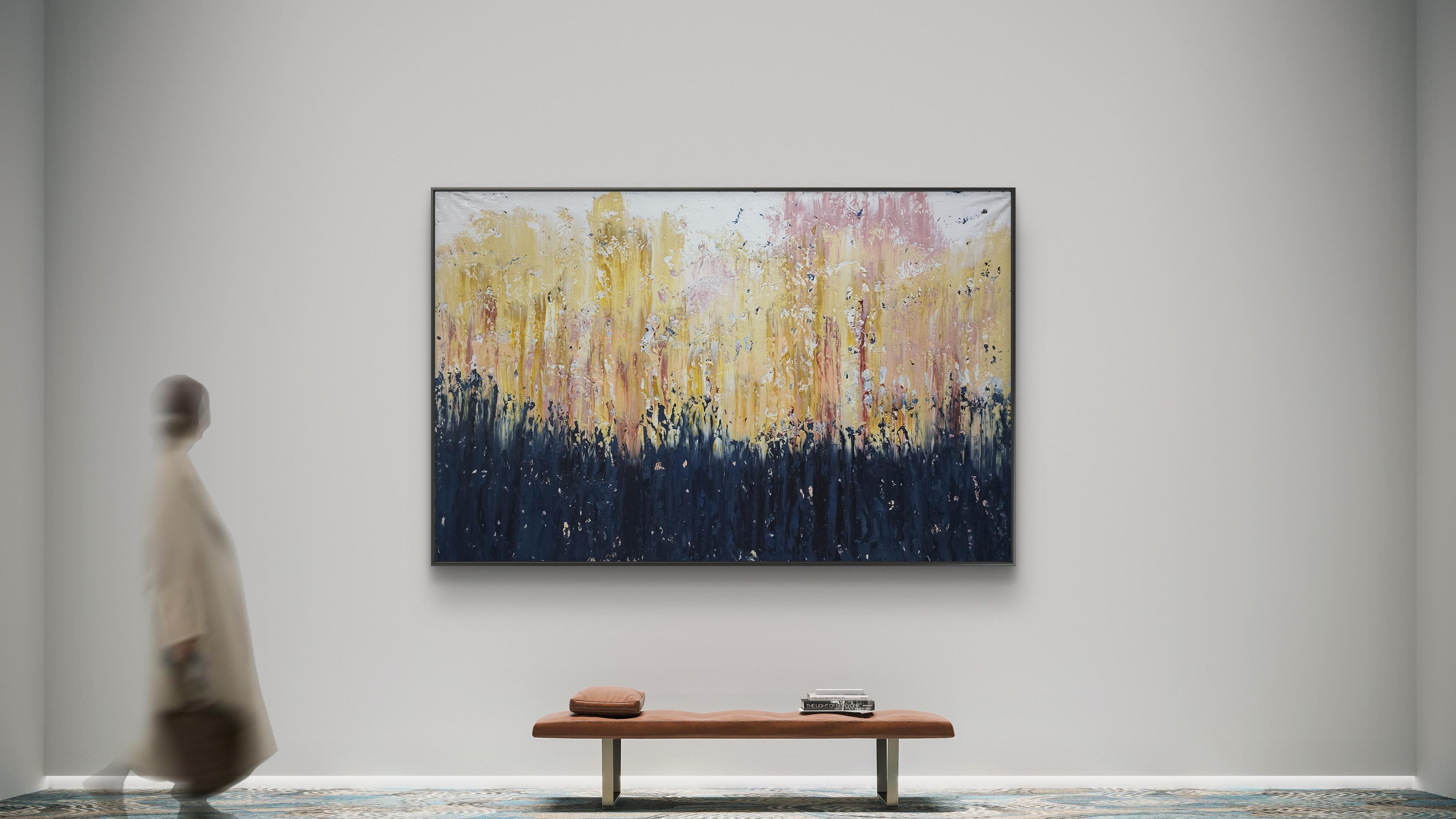 Estratto R 2507 - Abstract Painting Beige di Alex Senchenko
