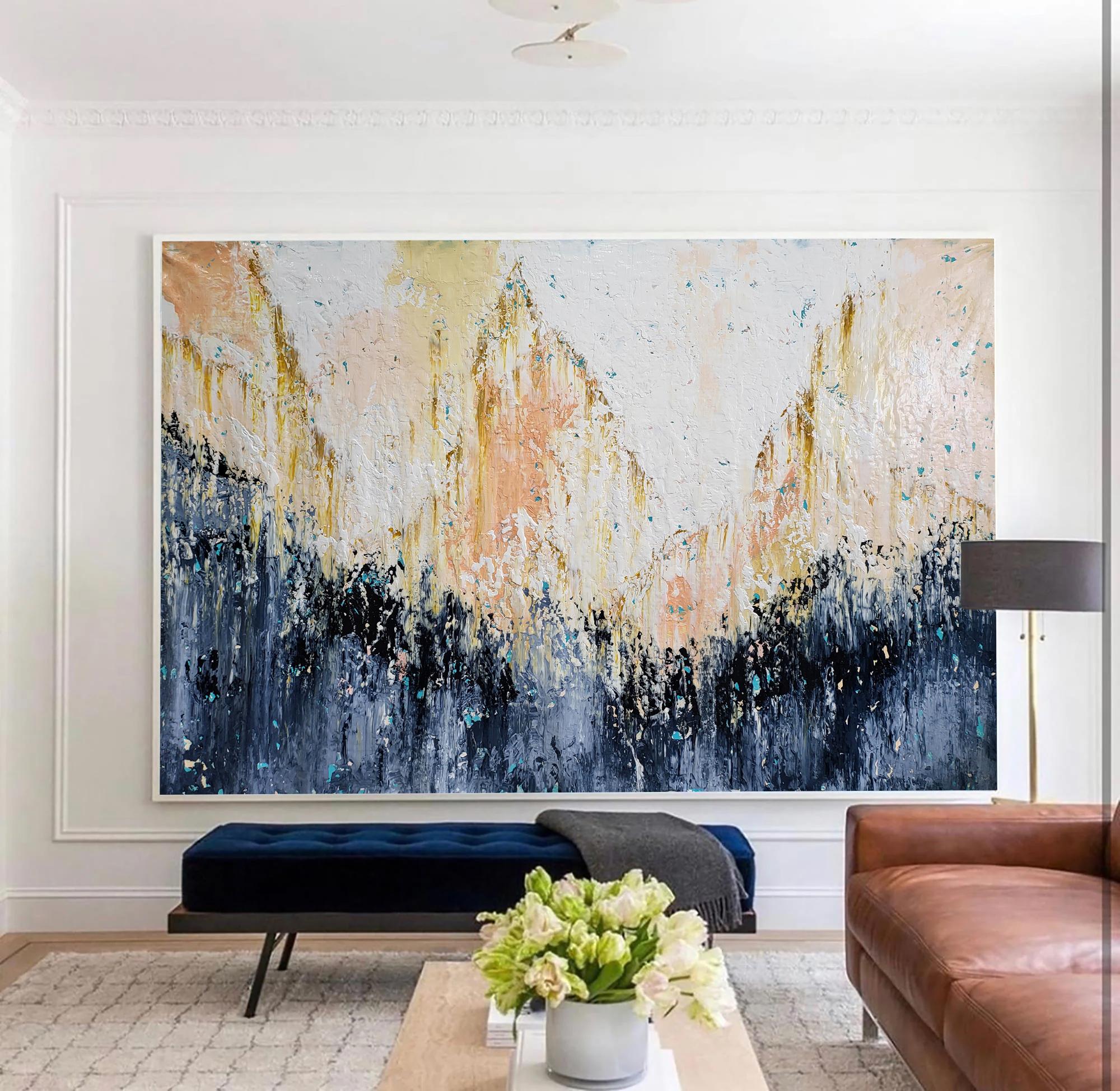 Abstract R 2508 - Painting by Alex Senchenko