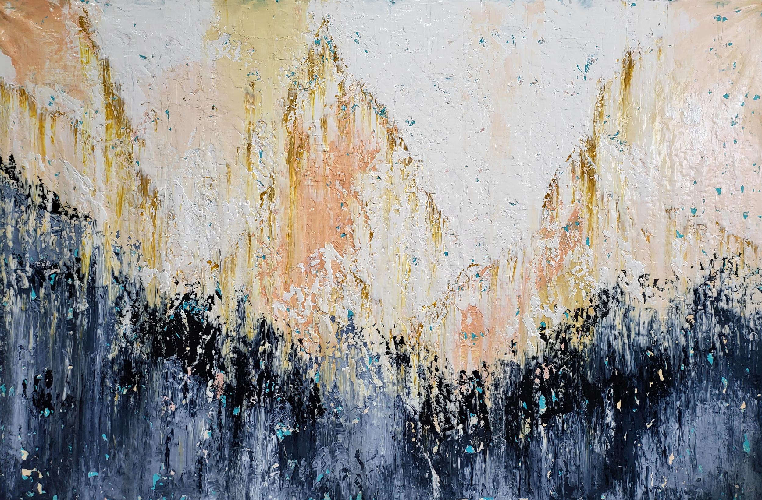 Alex Senchenko Interior Painting - Abstract R 2508