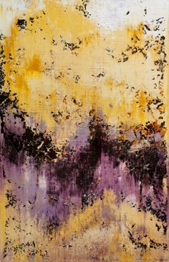 Decay and Rebirth, Abstract Acrylic Painting on Canvas, 150x100cm