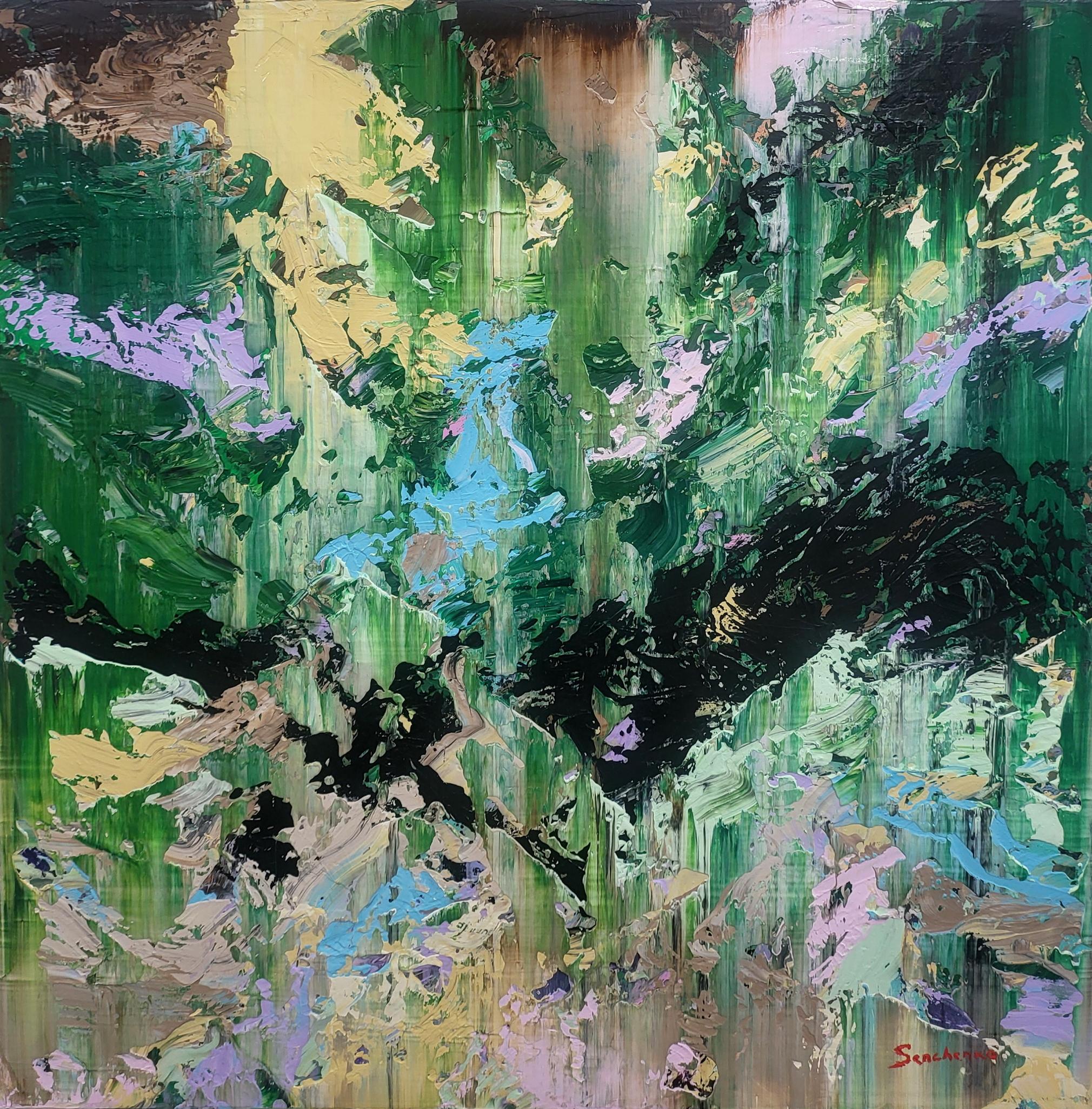 Alex Senchenko Abstract Painting - Nature
s Pulse