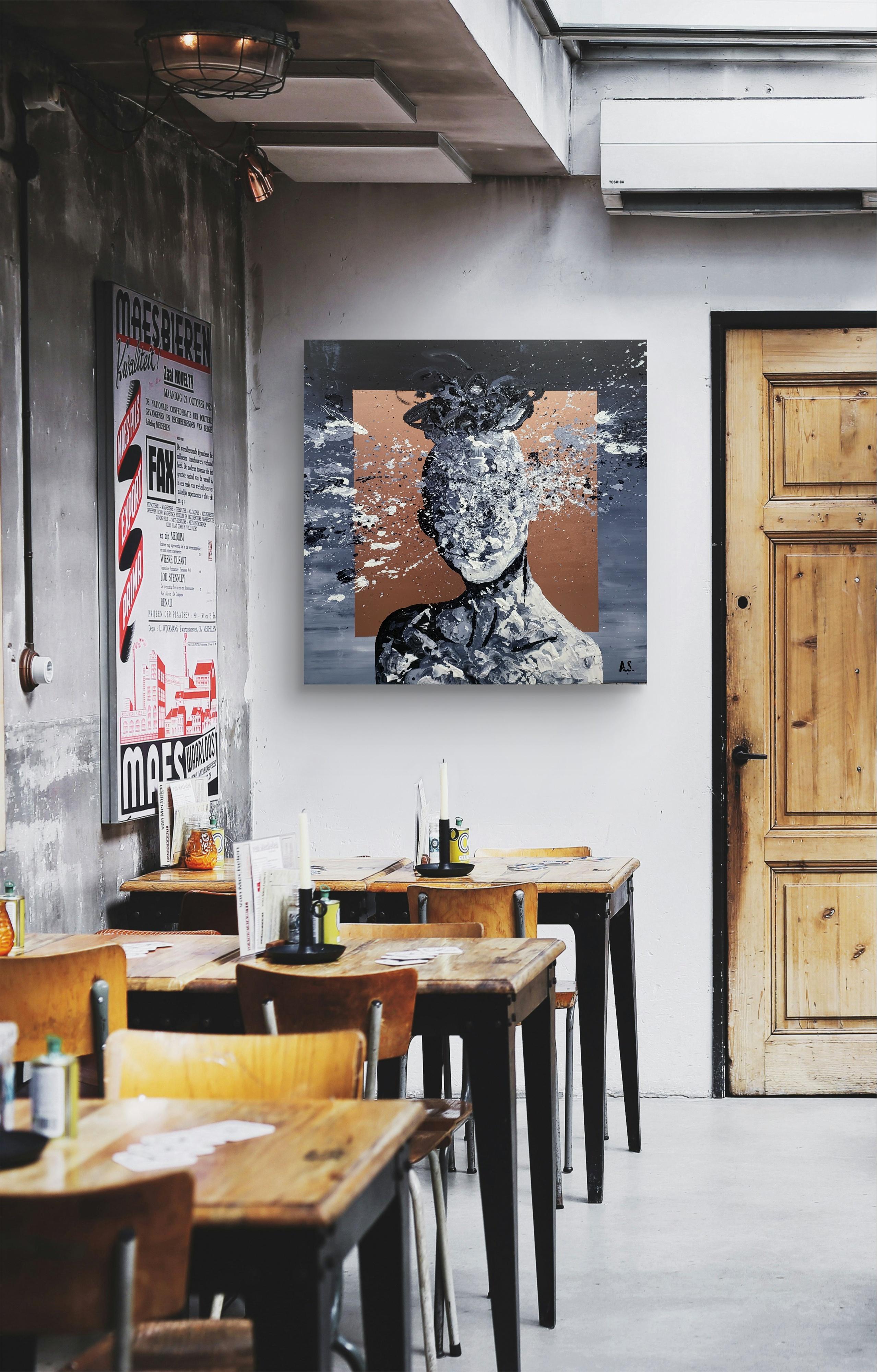 Persona YB2401 (Abstrakt), Painting, von Alex Senchenko