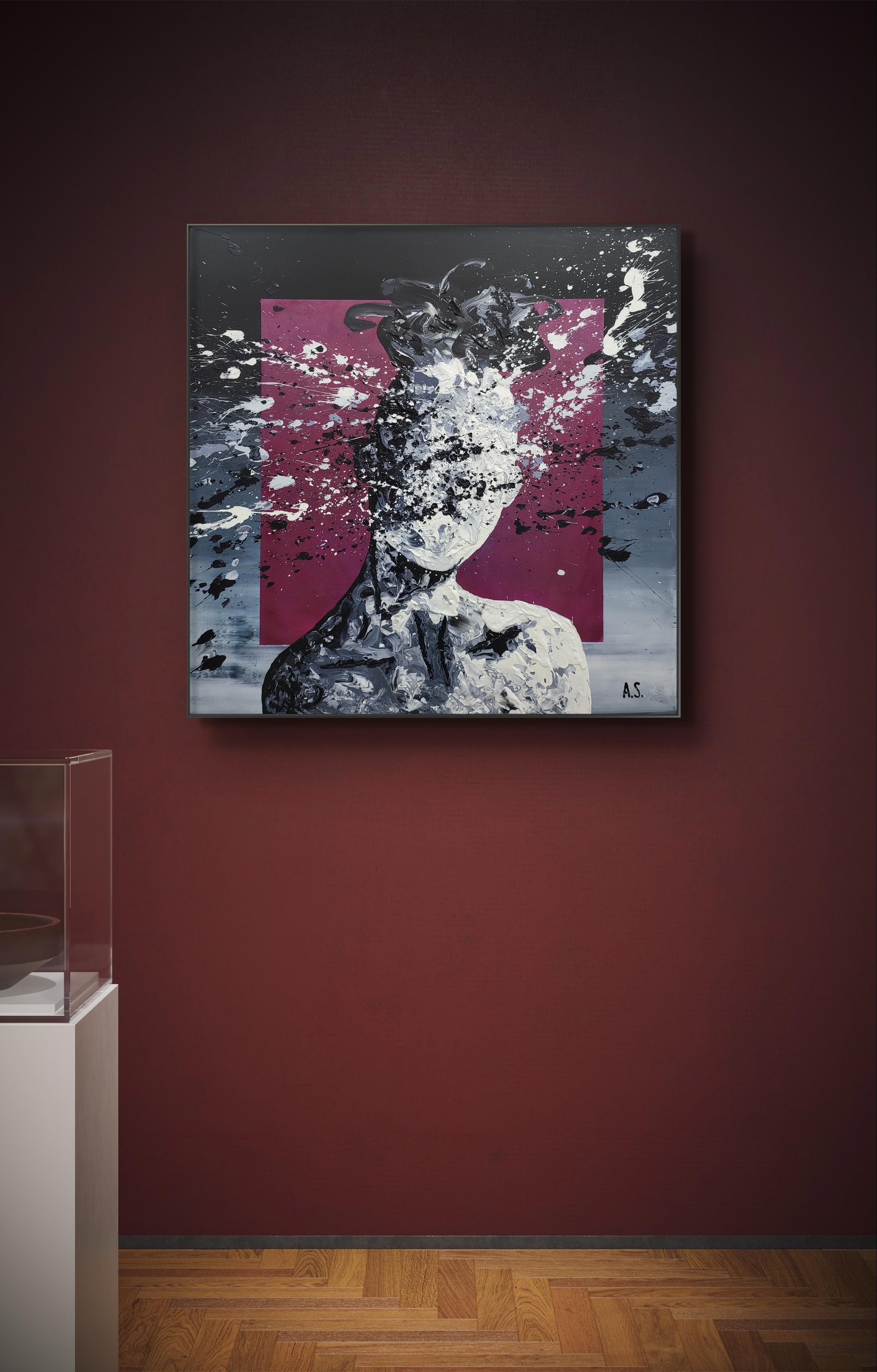 Persona YB2402 (Abstrakt), Painting, von Alex Senchenko