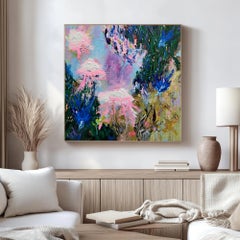 The Colour Within: Impasto Abstract Acrylic Painting, 100cm x 100cm