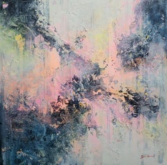 Whispers of Hope - Impasto Colorful Abstract Painting