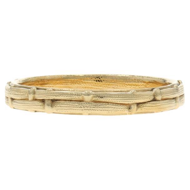 Alex Sepkus Band - Yellow Gold 18k Textured Ring Taille 8 1/2 en vente