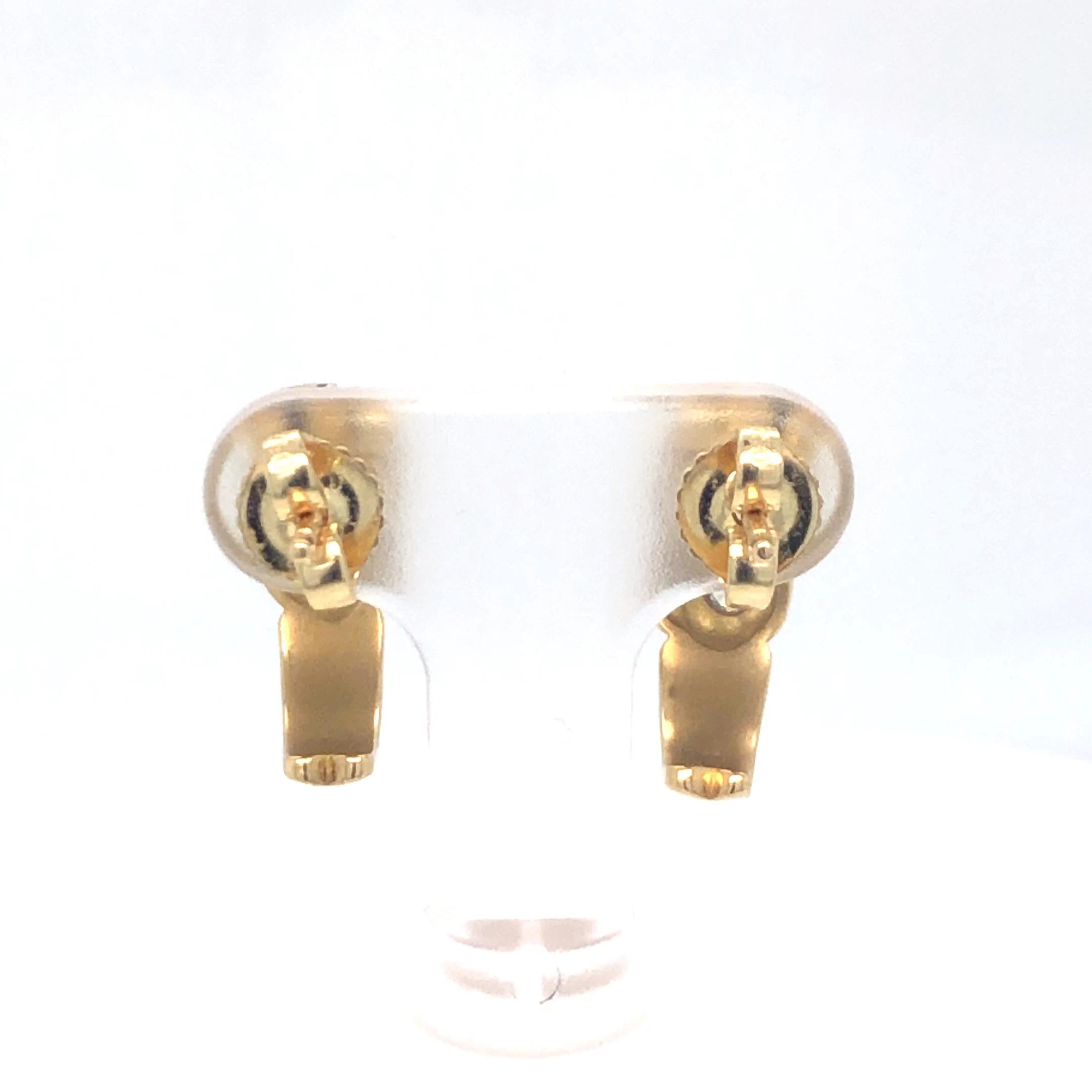 Alex Sepkus 'Candy' Diamond Earrings 18K Yellow Gold In New Condition For Sale In Dallas, TX