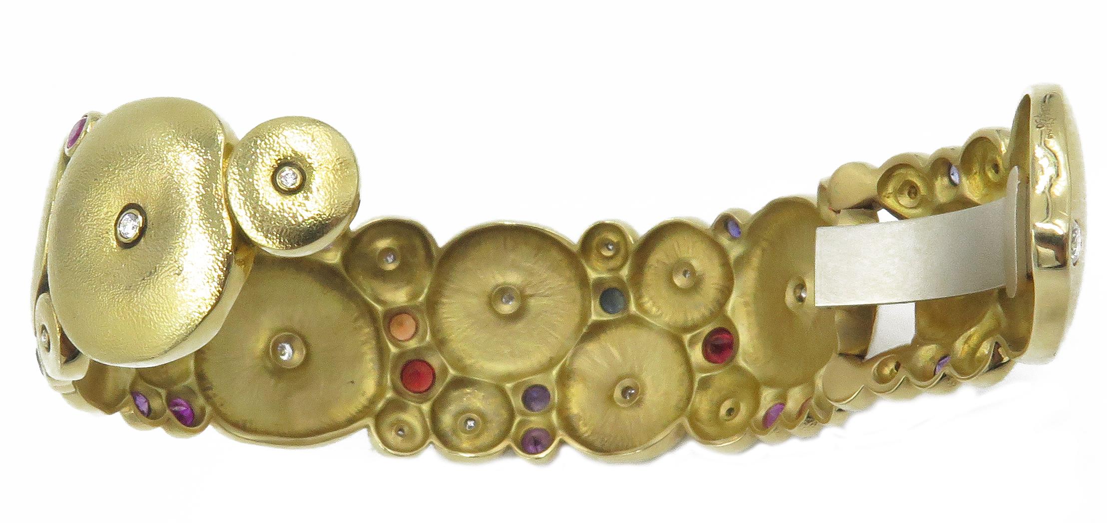 Alex Sepkus Bracelet manchette Orchard personnalisé Excellent état - En vente à West Palm Beach, FL
