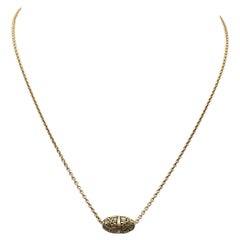 Alex Sepkus Gold and Diamond 'Bead' Pendant Necklace