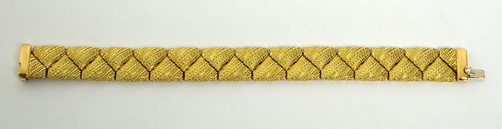 Contemporary Alex Sepkus Gold Bracelet For Sale
