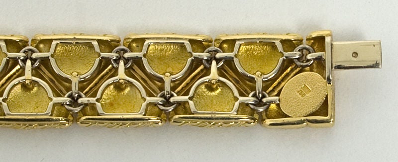Alex Sepkus Gold Bracelet In New Condition For Sale In Darnestown, MD
