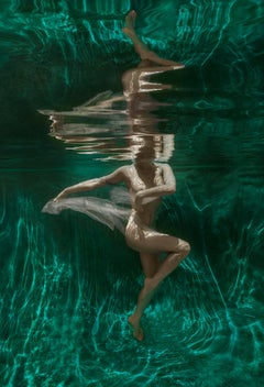 Мalachite Cave - underwater photograph - archival pigment print