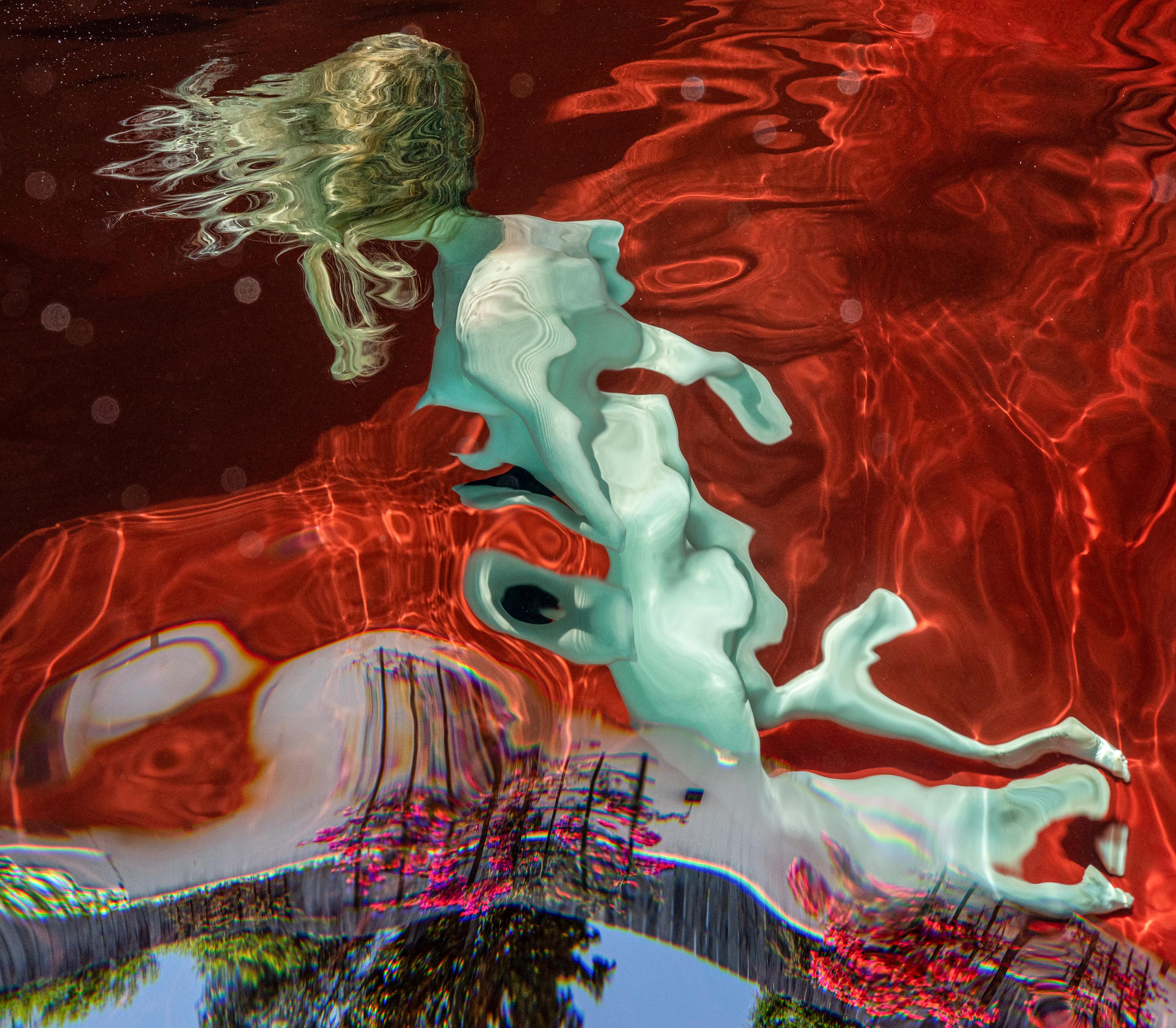 Alice - fotografía de un reflejo bajo el agua - impresión de archivo 35
