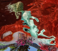 Alice - photograph of an underwater reflection - archival print 35" x 49"