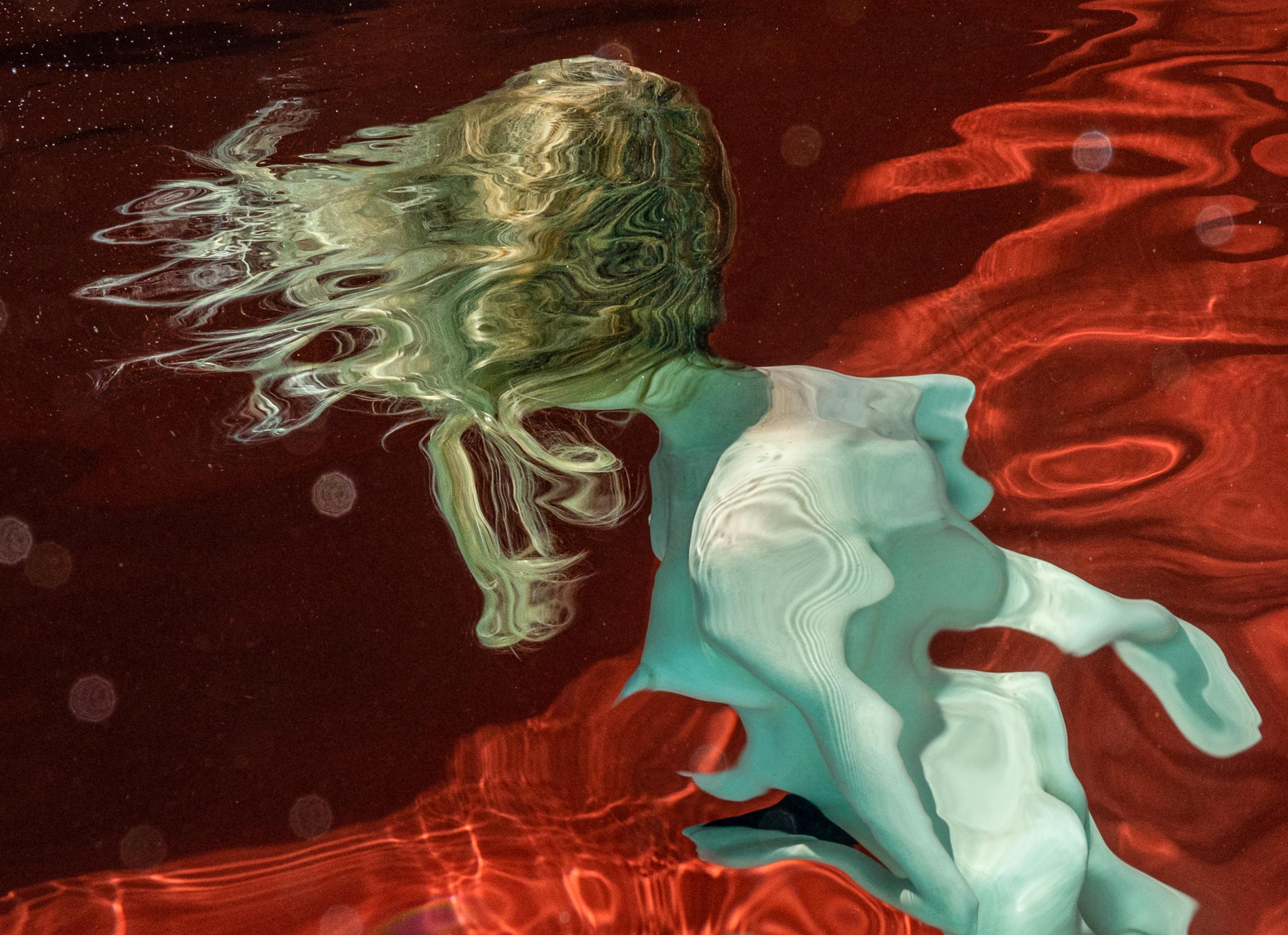 Alice - photograph of an underwater reflection - archival print 16 x 23