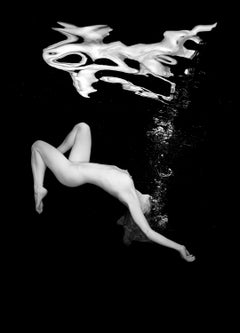 Andromeda - fotografia subacquea di nudo in bianco e nero - stampa d'archivio 23.5x17"