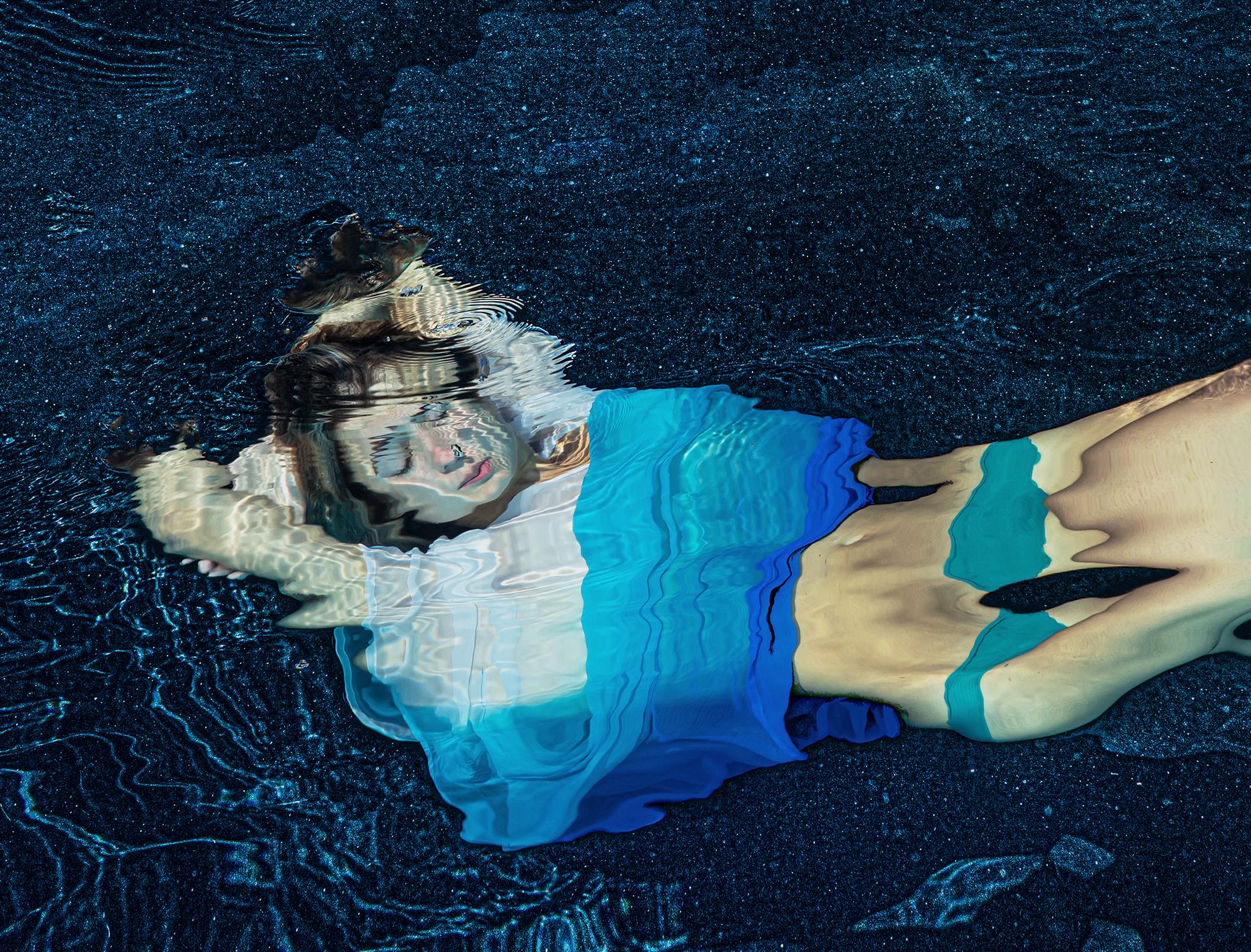 Anesthesia - underwater photograph series REFLECTIONS - archival pigment 23x35
