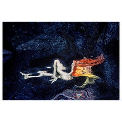 Astrologiste - photographie d'une réflexion sous-marine - tirage d'archives 35x52"