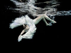 Ballet - underwater nude photo - print on aluminum 9 x 12"