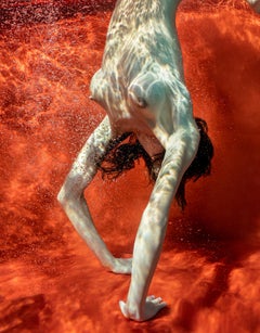 Blood and Milk VIII - underwater nude photograph