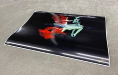 Gota de sangre - fotografía de desnudo bajo el agua - impresión sobre papel 18х24"